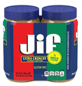 Jif Extra Crunchy Peanut Butter, 48 oz (Pack of 2) Jif