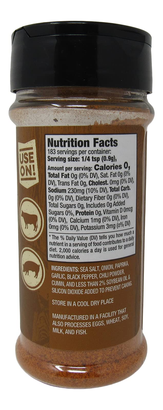 Buc-ee's Texas Round Up Steak Seasoning, 5.8 oz Buc-ee's