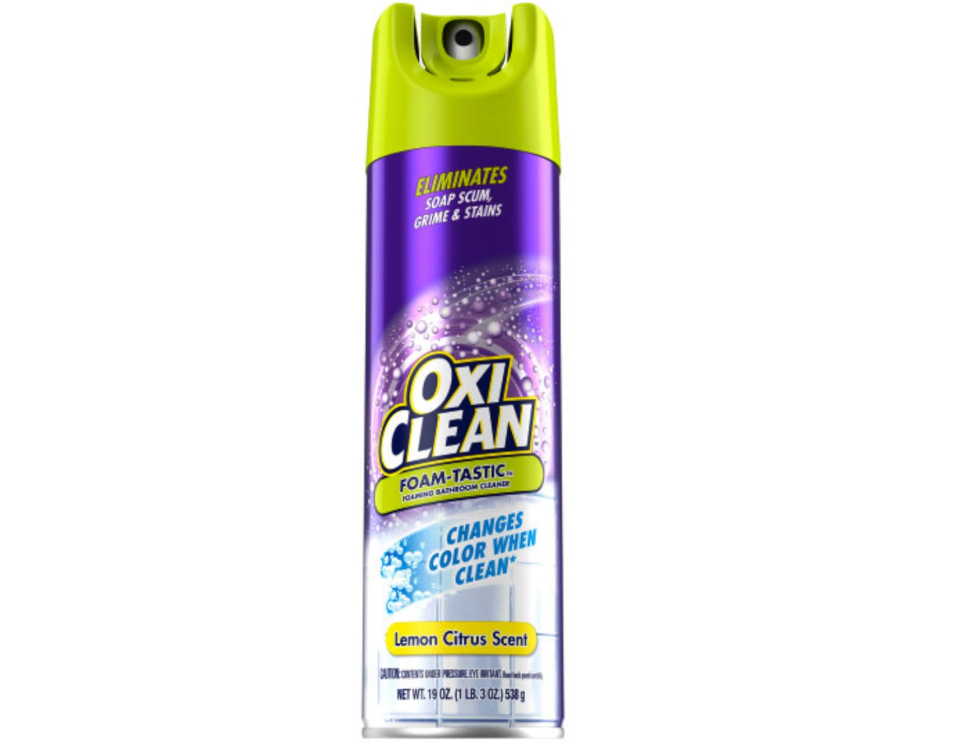 Kaboom Foam-Tastic with OxiClean, Citrus Scent, 19 oz Kaboom