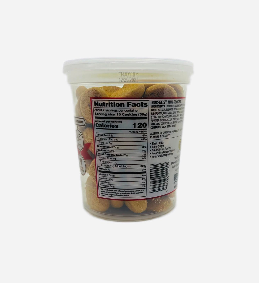 Buc-ee's Mini Cookies, Original 7.5 oz Buc-ee's