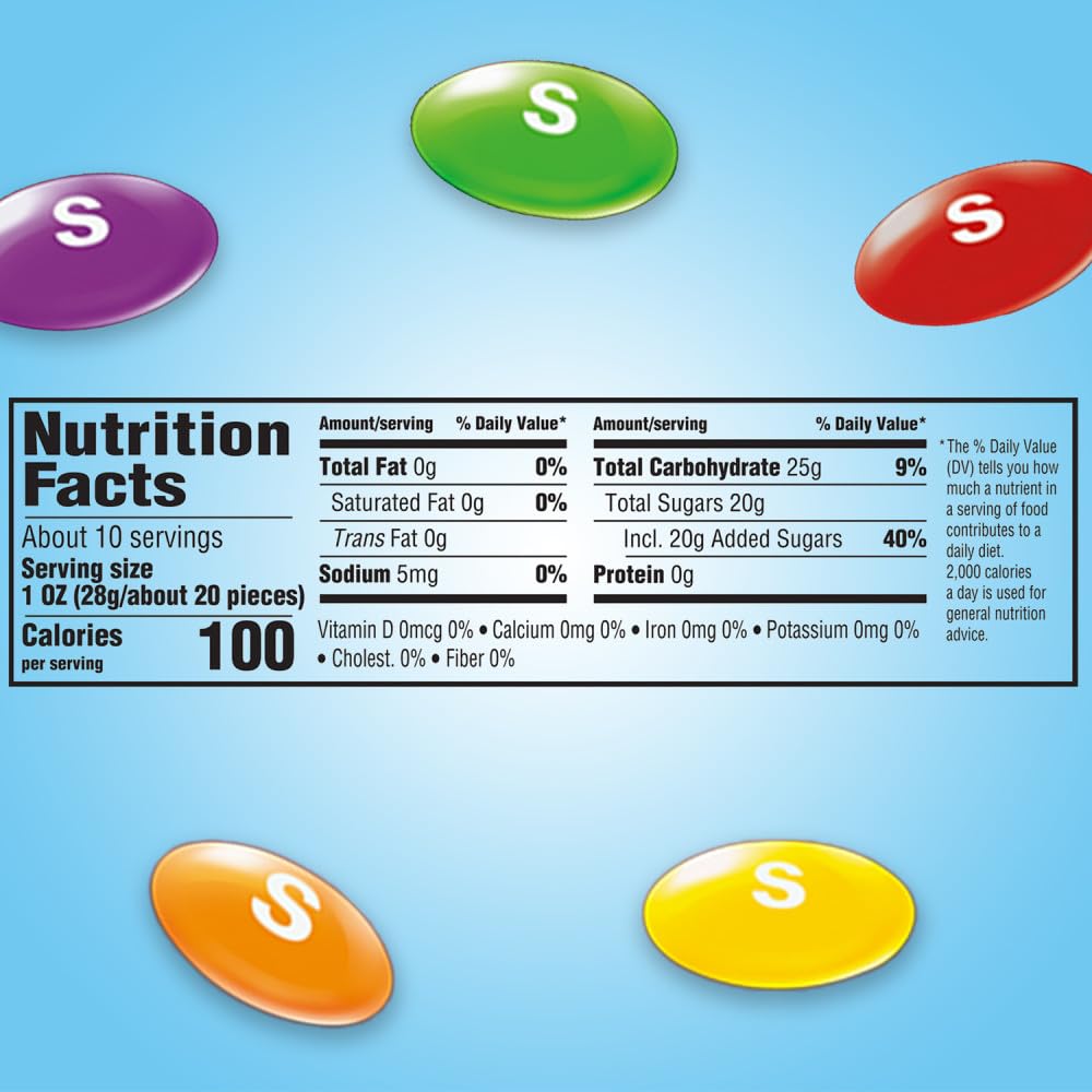 Skittles Original Jelly Beans Easter Candy, 10 oz Skittles