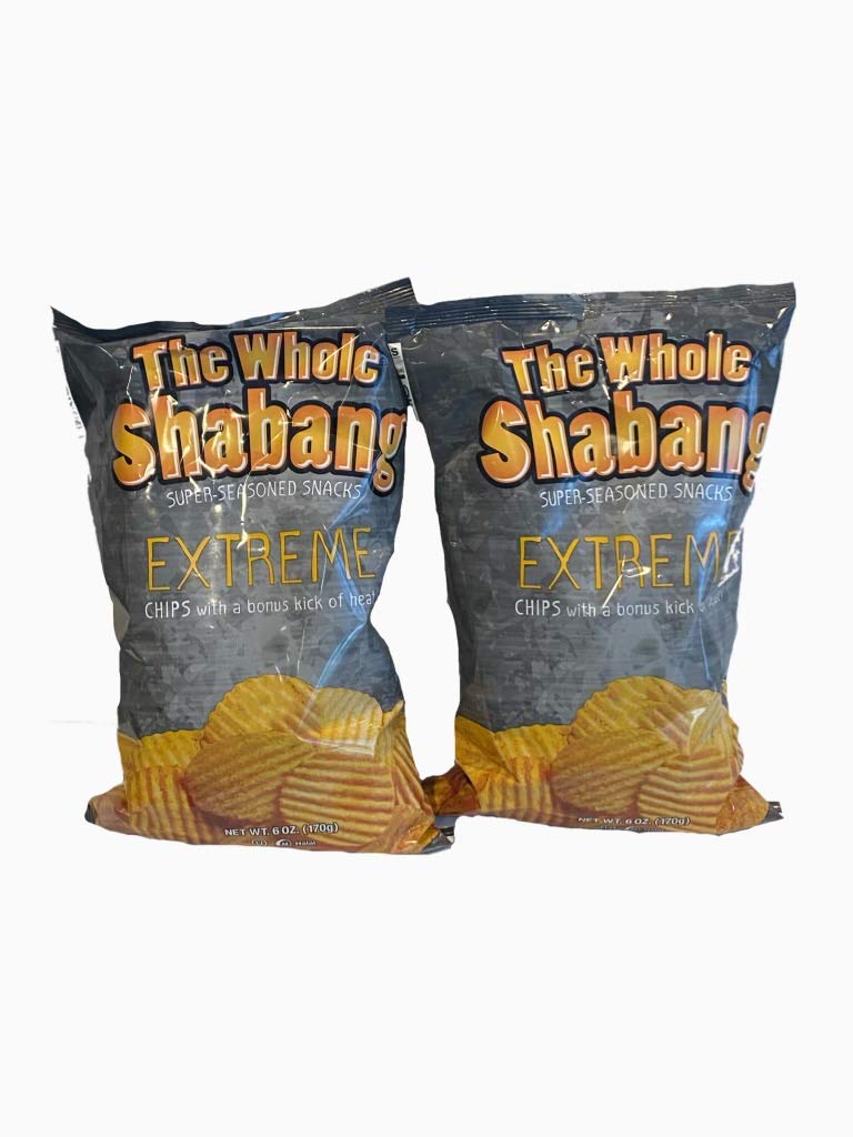 The Whole Shabang Potato Chips, Extreme, 6 oz (Pack of 3) The Whole Shabang