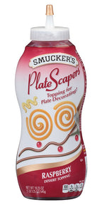 Smucker's Raspberry Dessert Topping- Plate Scrapers, 19.25 oz Smucker's