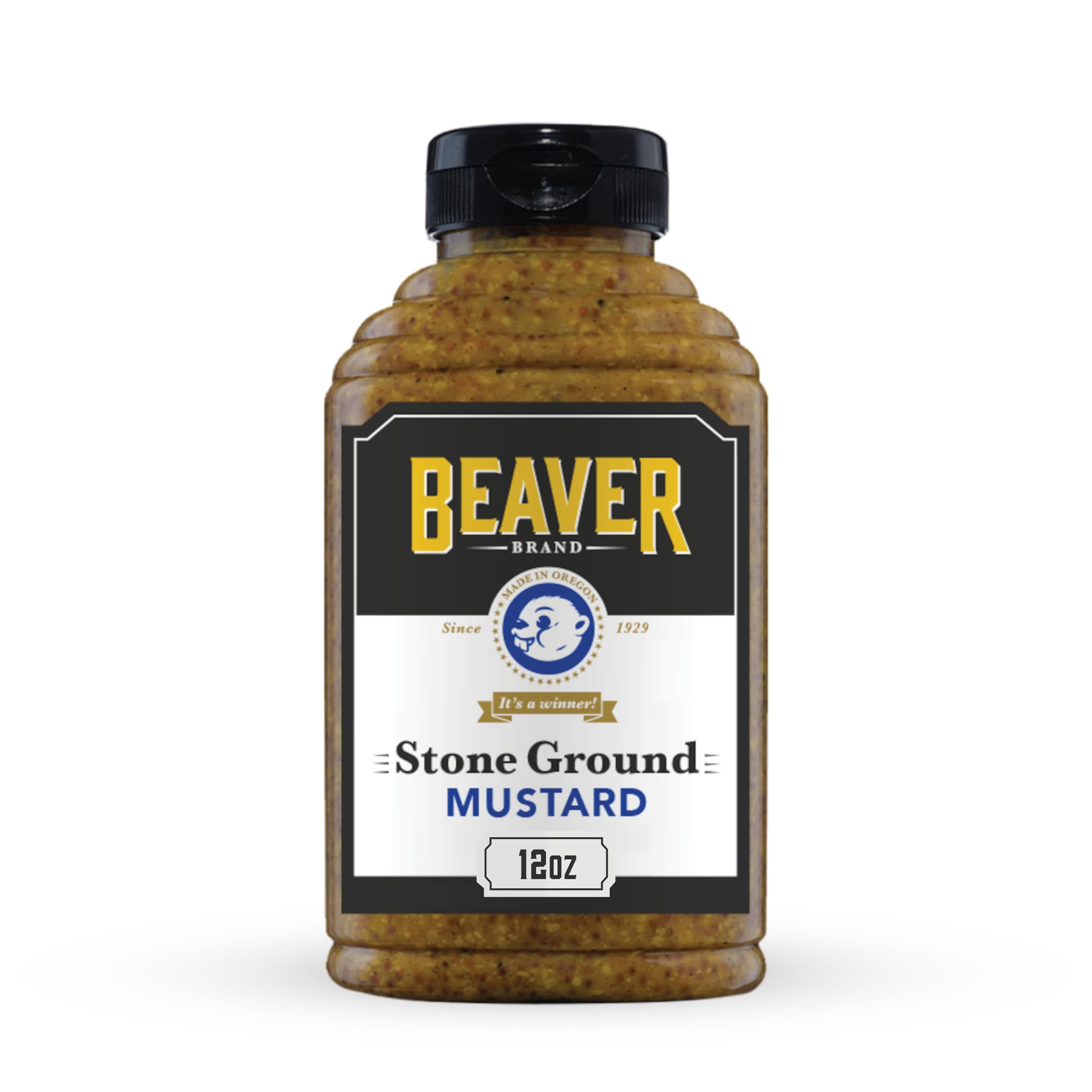 Beaver Mustard Squeeze Bottle