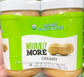 Naturally More Organic Peanut Butter, 28 oz (Pack of 2) Naturally More