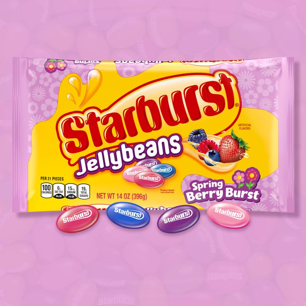Starburst Berry Burst Jelly Beans, 14 oz Starburst