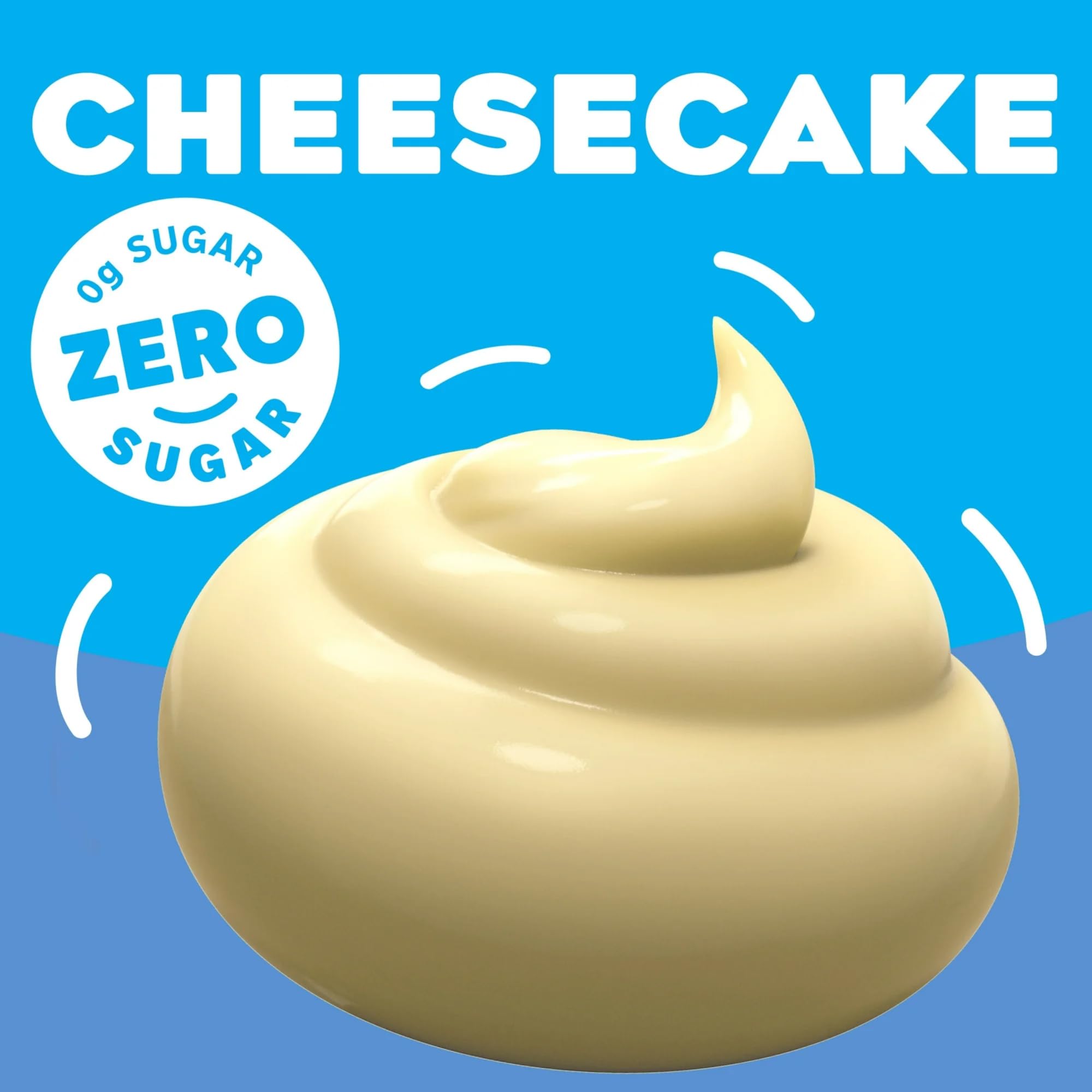 Jell-O Zero Sugar Cheesecake Instant Pudding & Pie Filling Mix, 1 oz (Pack of 3) Jell-O