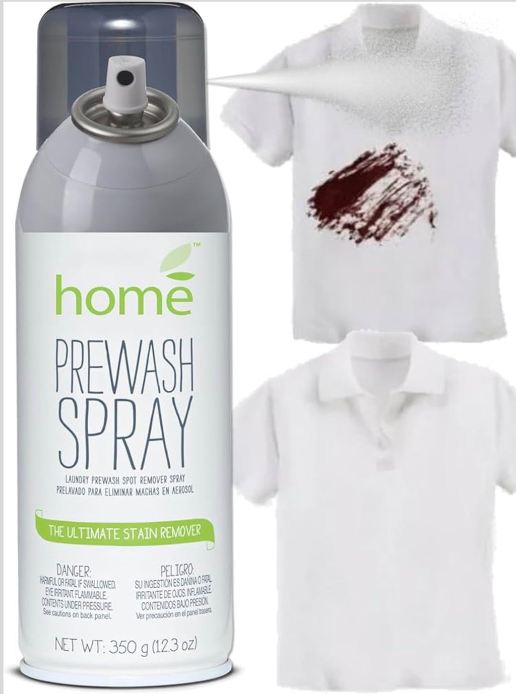 Laundry Prewash Spray, Aerosol, 24.6 oz Amembiana