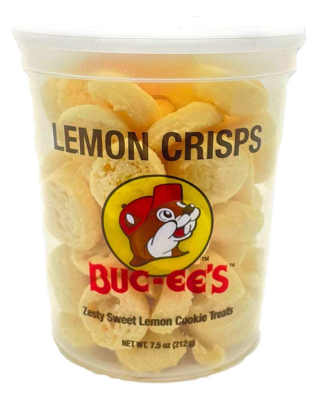 Buc-ee's Mini Cookies, Lemon Crisps, 7.5 oz Buc-ee's