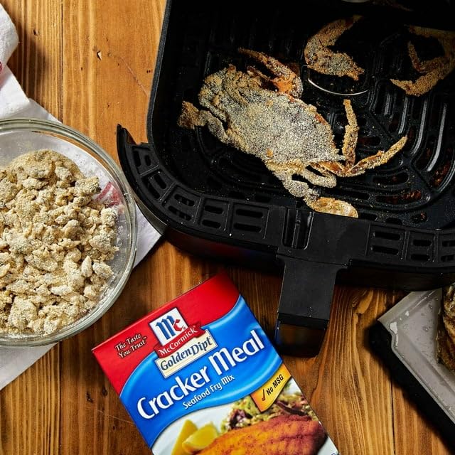 Golden Dipt Cracker Meal Fry Mix, 10 oz (Pack of 2) Golden Dipt