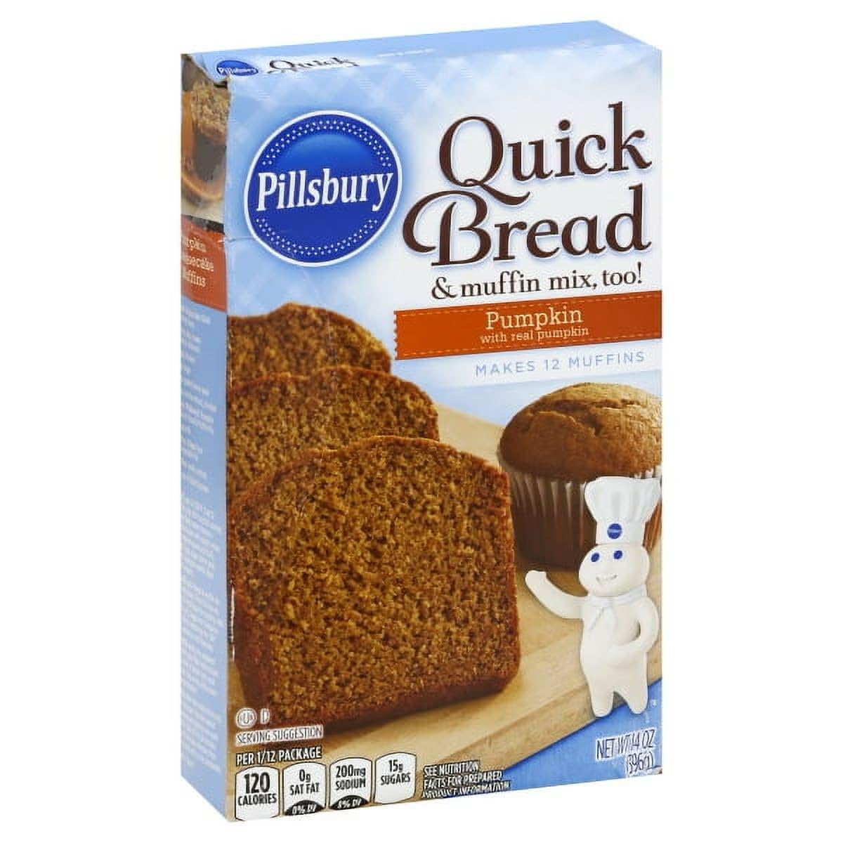Pillsbury Hot Roll and Quick Bread Baking Mix, Two Box Pack