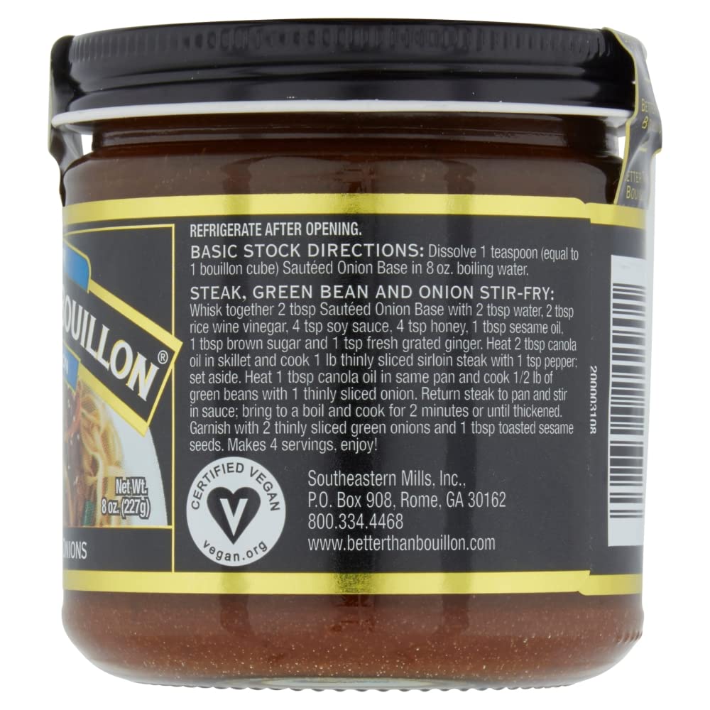 Better Than Bouillon Sauteed Onion Base, 8 oz Better Than Bouillon
