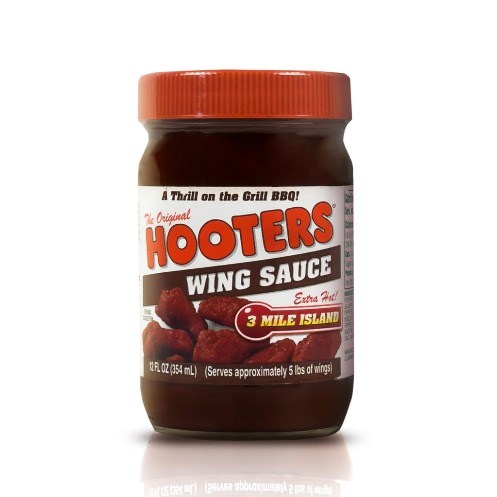 Hooters 3 Mile Island Wing Sauce, 12 fl oz Hooters