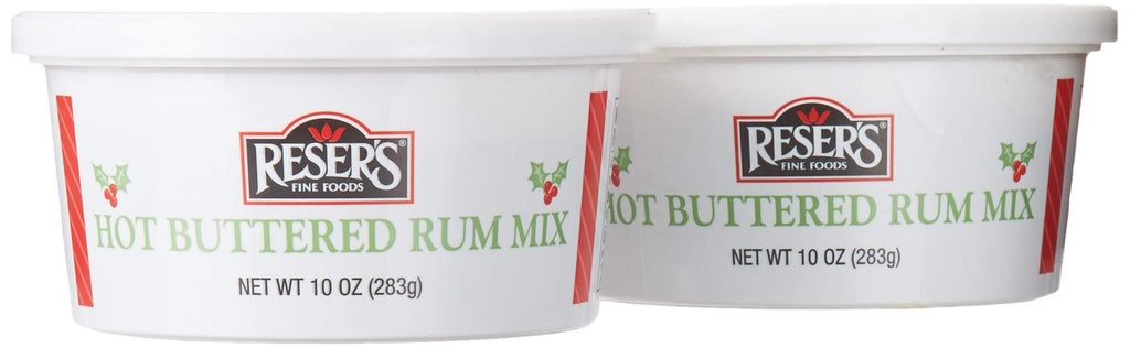 Reser's Hot Buttered Rum Hot Toddy Mix, 10 oz (Pack of 2) Reser's