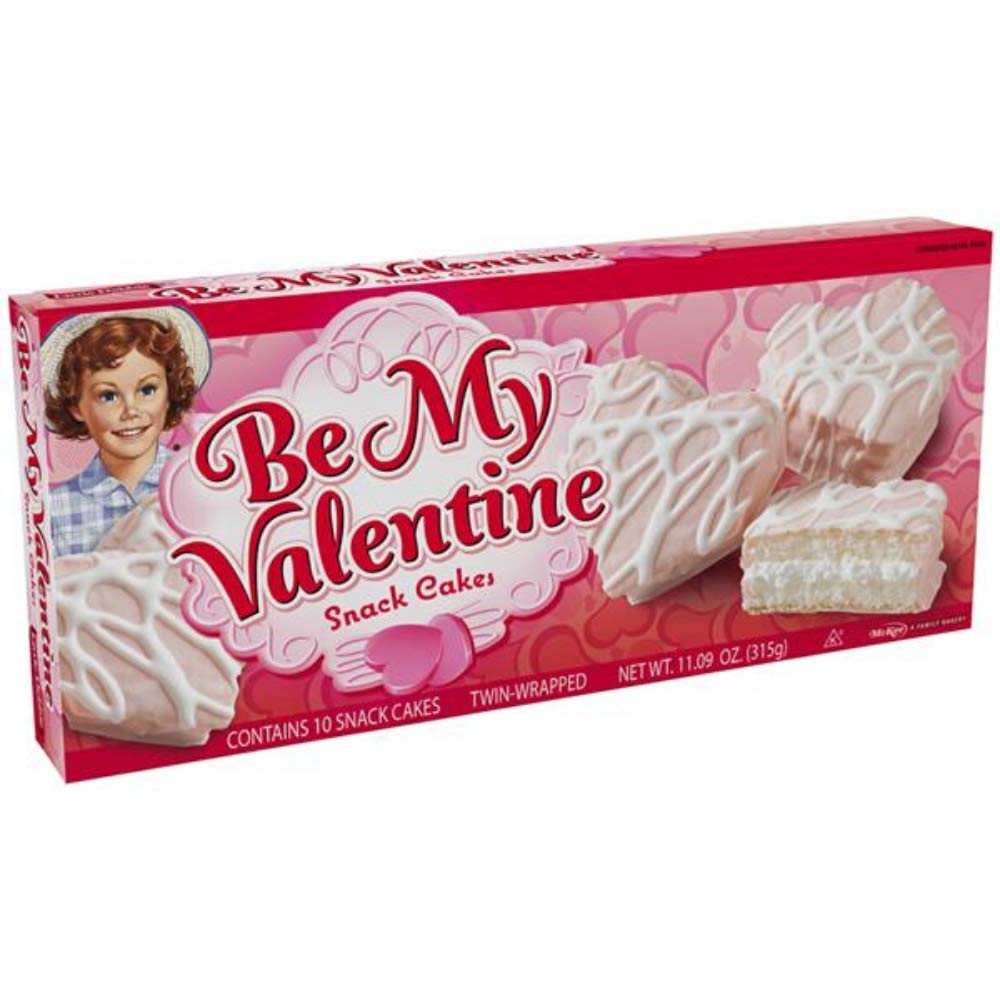 Little Debbie Be My Valentine Cakes, Vanilla, 4 ct Little Debbie