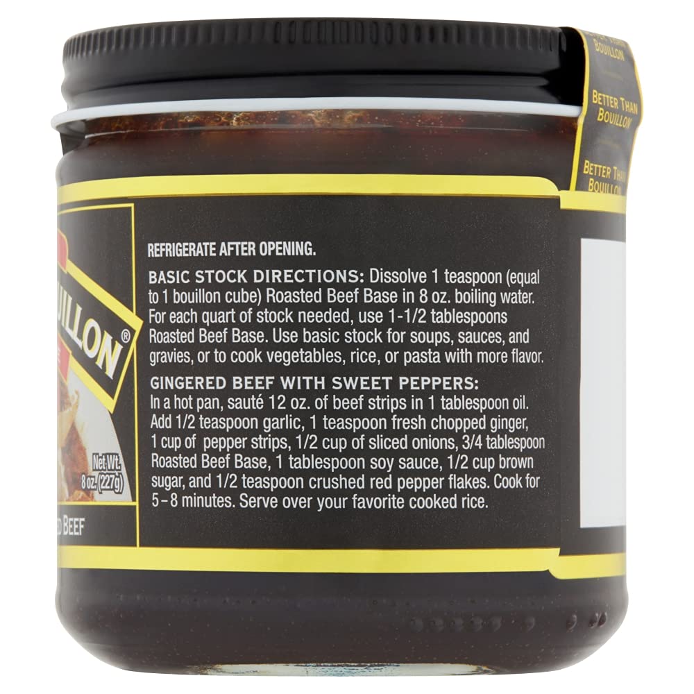 Better Than Bouillon Roasted Beef & Roasted Chicken Base, 8 oz (Pack of 2) Better Than Bouillon