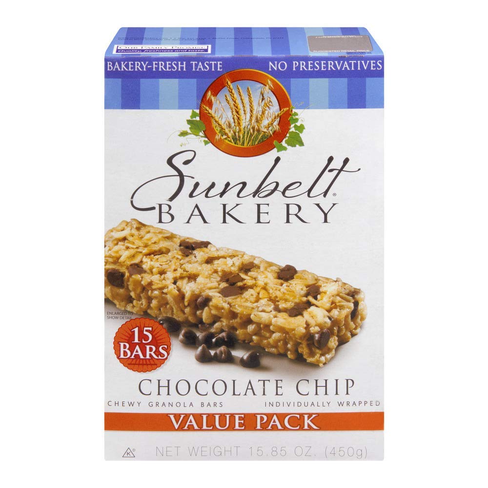 Sunbelt Chocolate Chip Chewy Bar, 60 ct Sunbelt