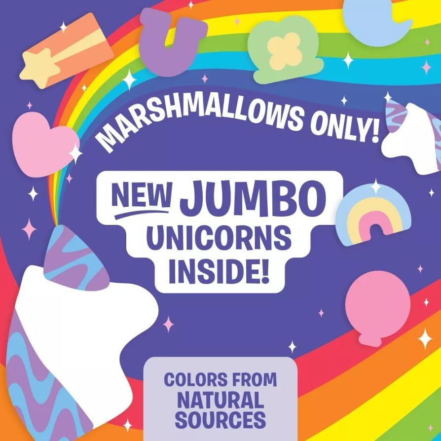 Lucky Charms Magical Marshmallows with Jumbo Unicorns, 8 oz Lucky Charms