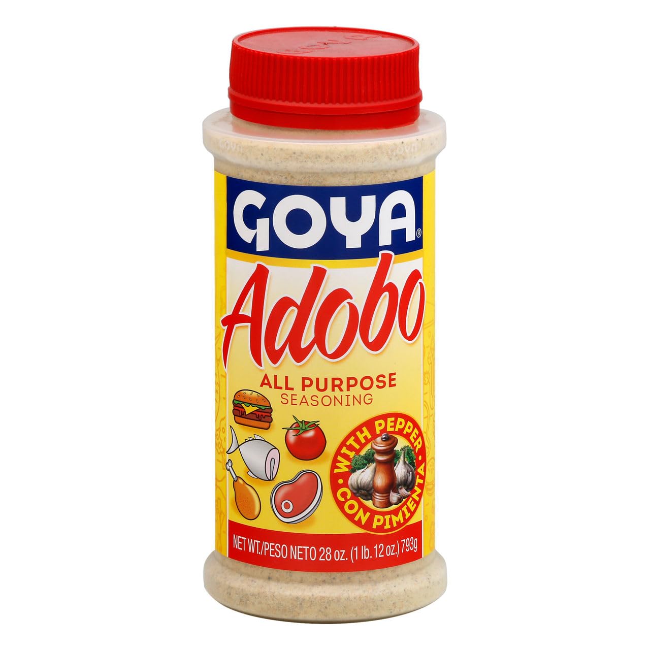 Goya Adobo with Pepper All Purpose Seasoning, 28 oz Goya