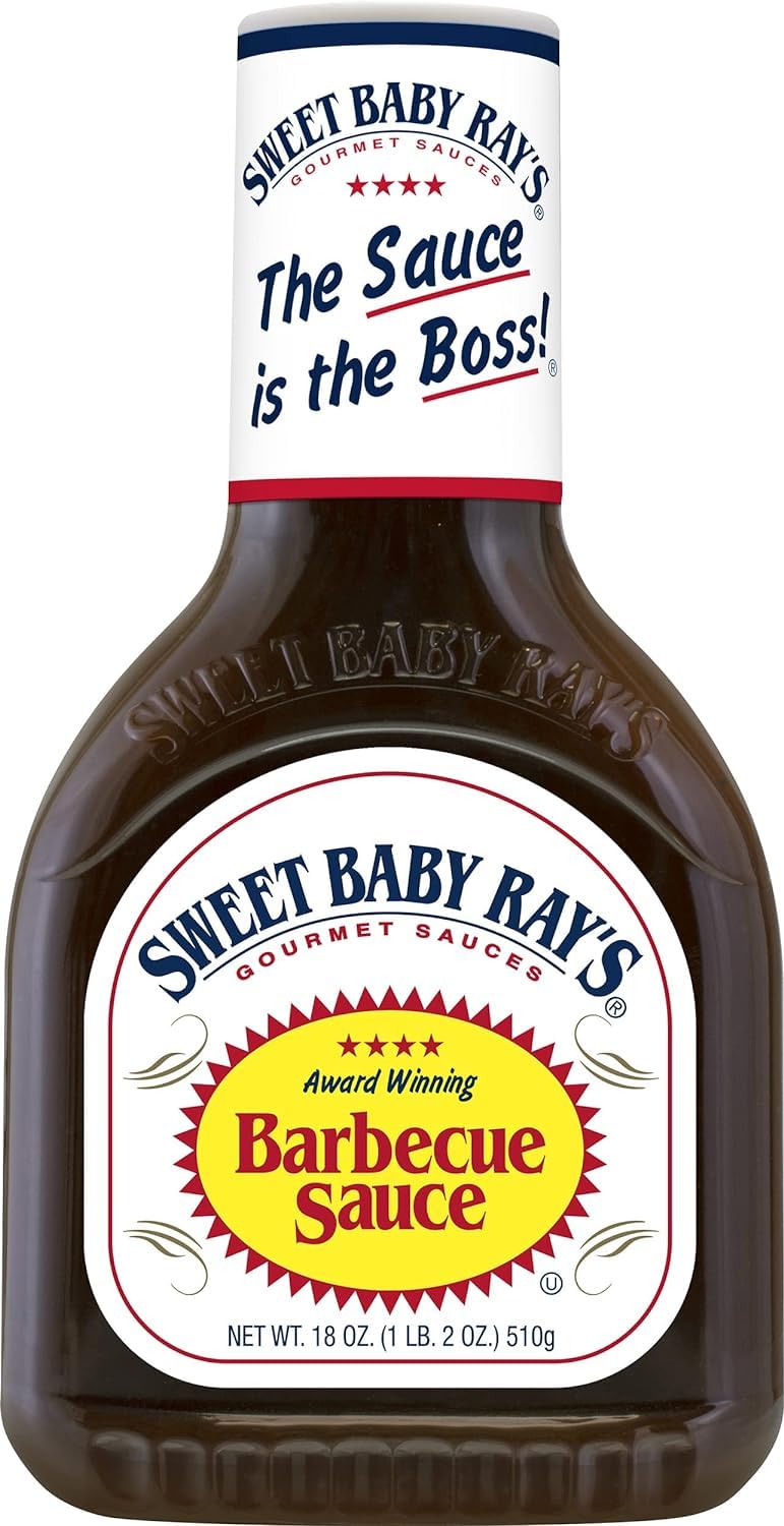 Sweet Baby Ray's BBQ Sauce, 18 oz (Pack of 2) Sweet Baby Ray's