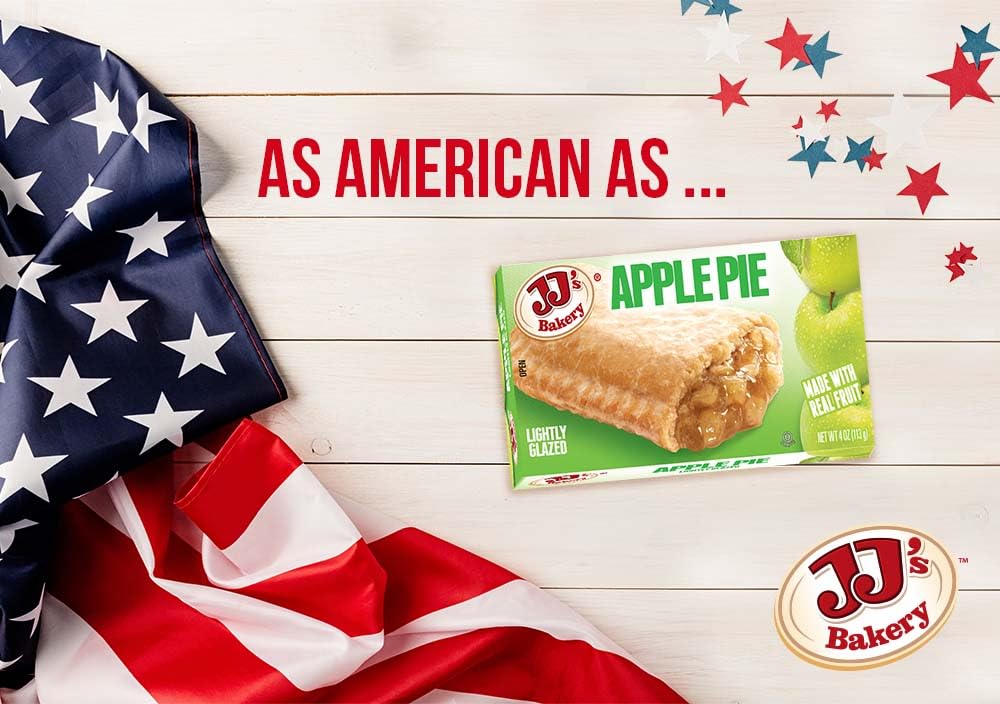 JJ's Bakery Snack Pies, 4 oz (Pack of 6) JJ's Bakery