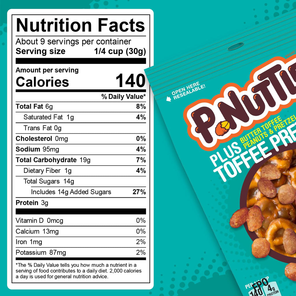 P-Nuttles Toffee Pretzels, 10 oz P-Nuttles