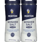 Morton Kosher Salt Flakes, 1 lb (Pack of 2) Morton