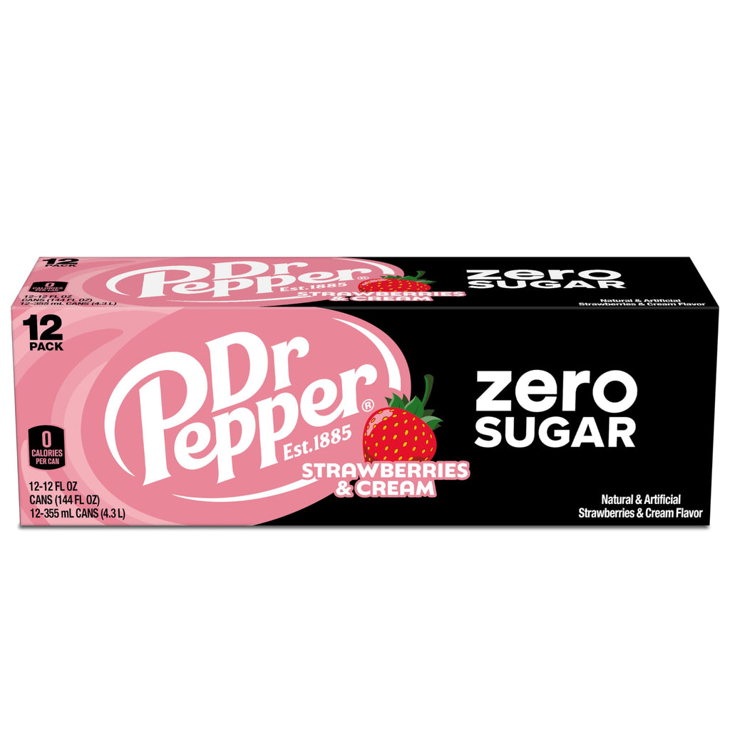 DR PEPPER, 12 fl oz Cans (12 Pack)