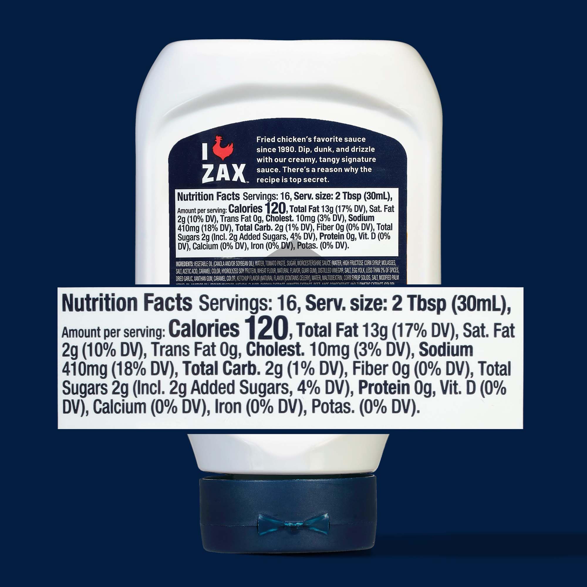 Zaxby's Spicy Zax Sauce, 16 oz (Pack of 2) Zaxby's