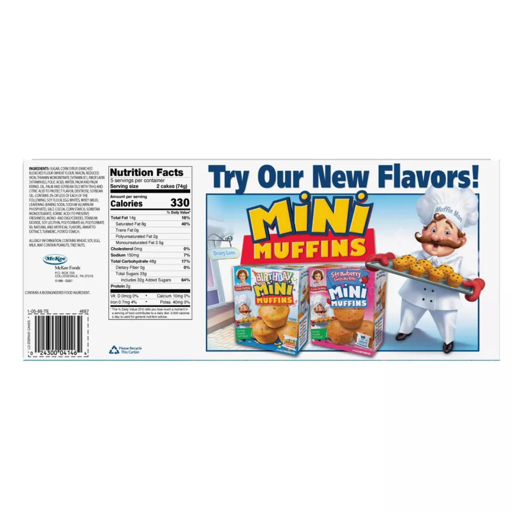 Little Debbie Snacks, 2 Box Packs, Wrapped Snack Cakes and Pastries