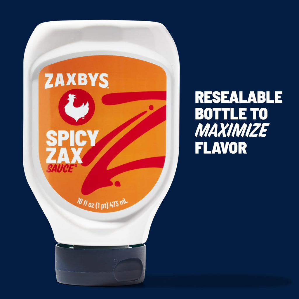 Zaxby's Spicy Zax Sauce, 16 oz (Pack of 2) Zaxby's