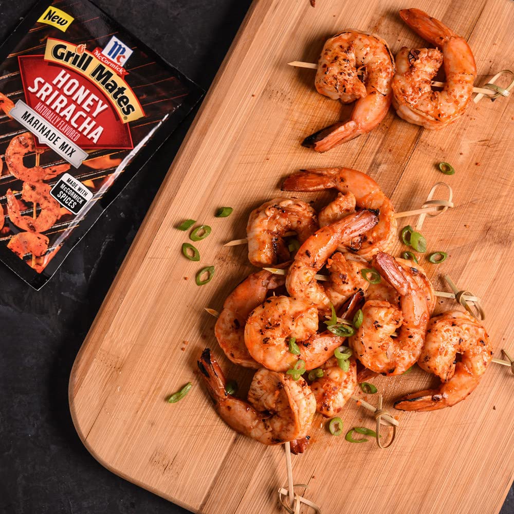McCormick Grill Mates Honey Sriracha Marinade Mix Packets, 1 oz (12 Pack)
