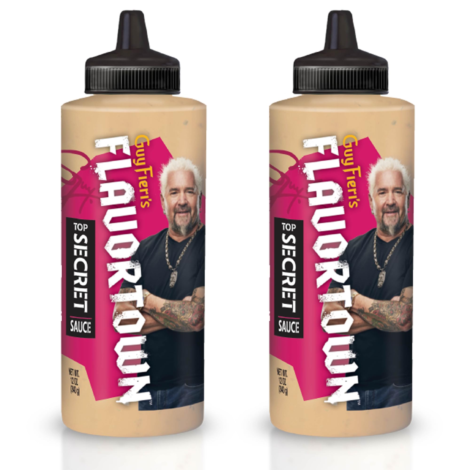 Guy Fieri Top Secret Creamy Aioli Burger Sauce, 12 oz (Pack of 2) Guy Fieri