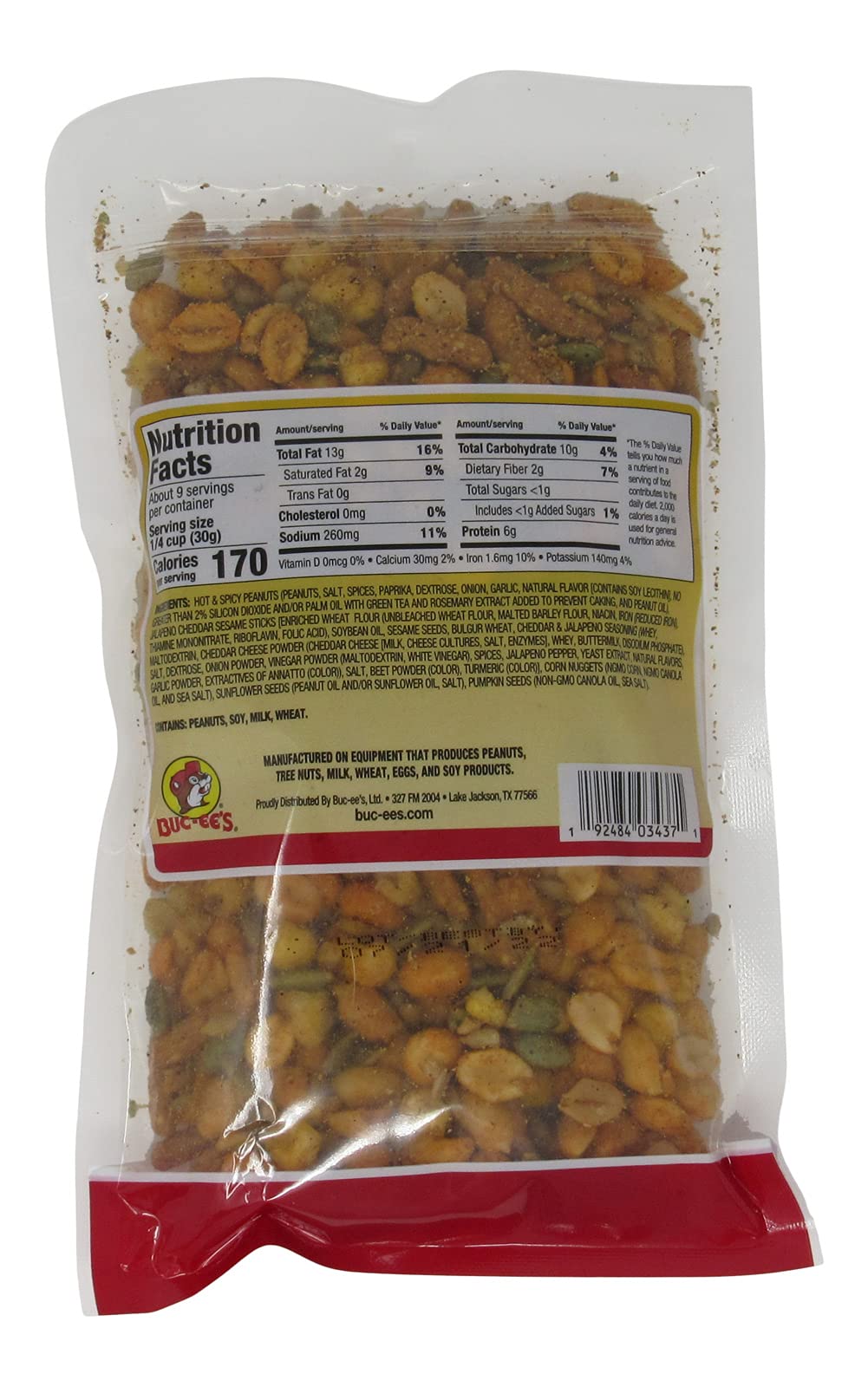 Buc-ee's Southwest Trail Mix, 10 oz Buc-ee's