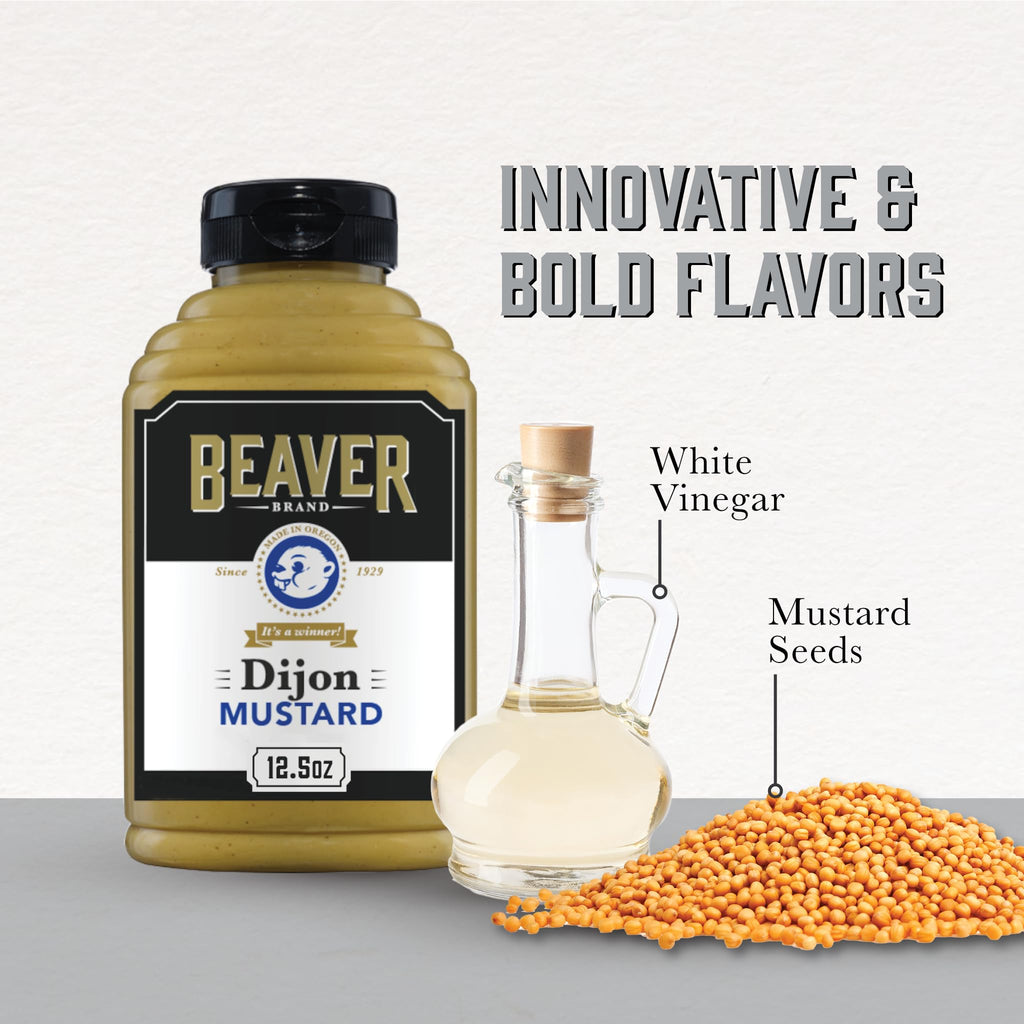 Beaver Mustard Squeeze Bottle