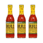 Trappey's Bull Brand Louisiana Hot Sauce, 6 oz (Pack of 3) Trappey's