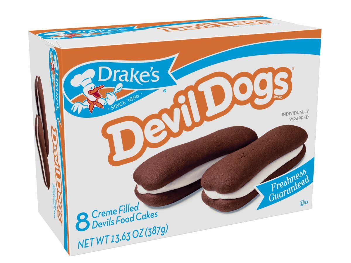 Drake's Devil Dogs, 13.63 oz (Pack of 2) Drake's