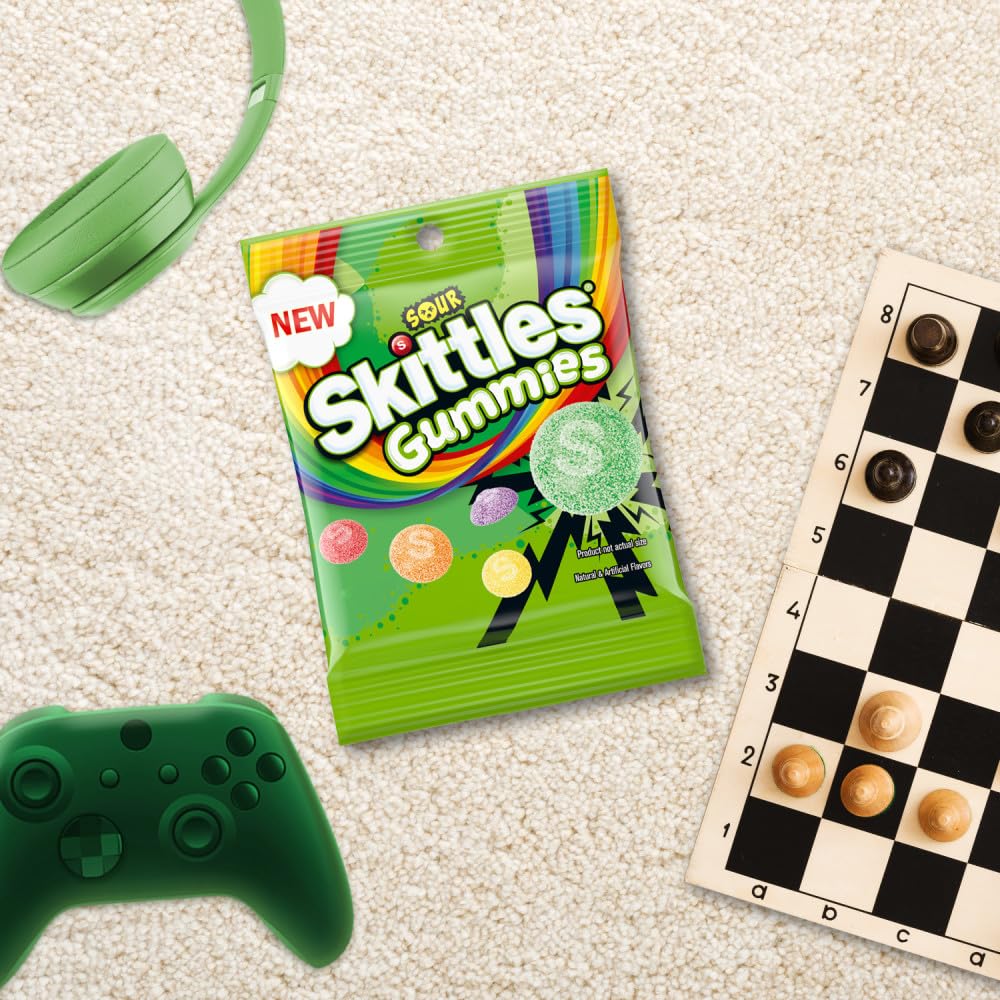 Skittles Sour Gummies, 5.8 Oz (Pack of 12) Skittles
