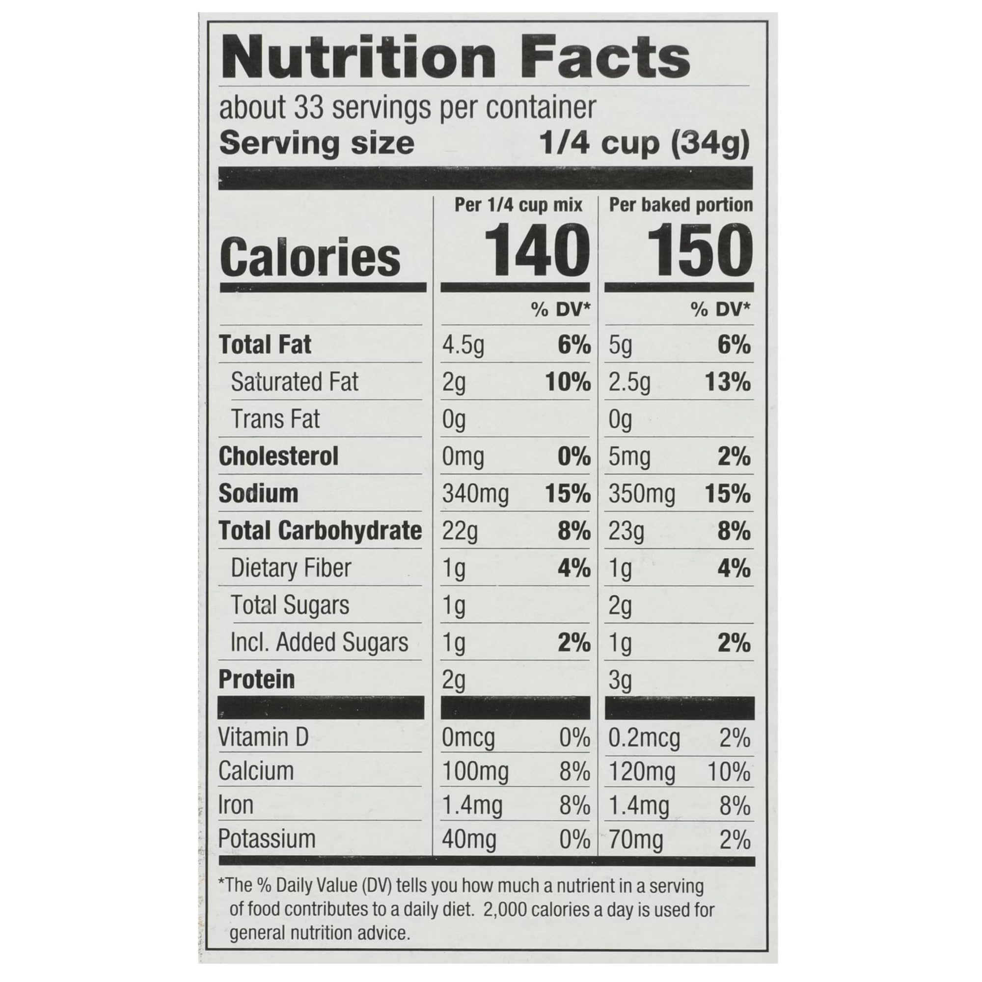 Jiffy All Purpose Baking Mix, Cholesterol Free, 40 oz