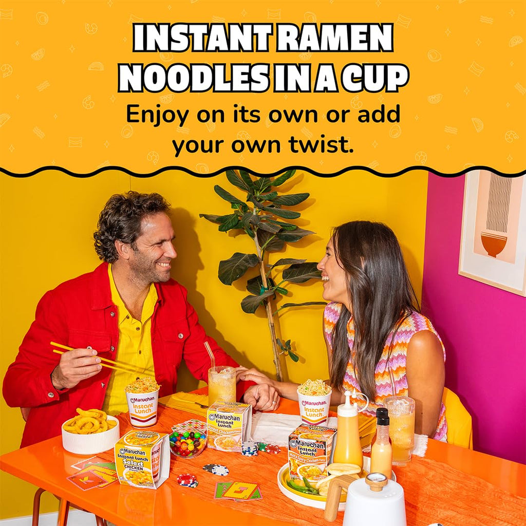 Maruchan Instant Lunch Ramen Noodles, 2.25 oz (Pack of 12)