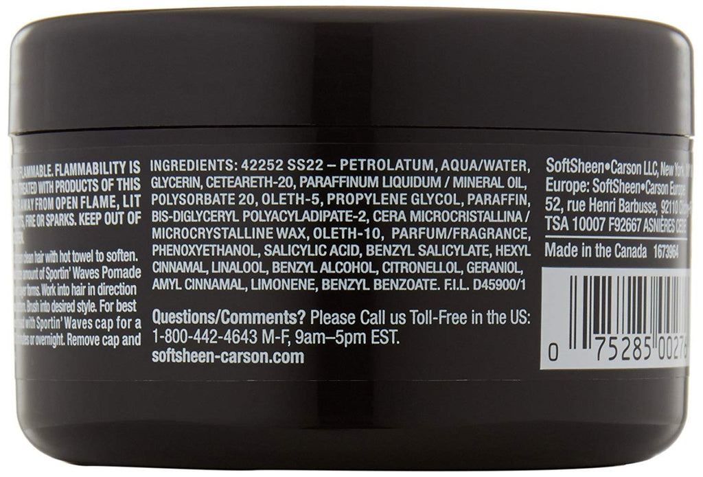 Sportin' Waves Gel Pomade, 3.5 oz (Pack of 2) Sportin' Waves