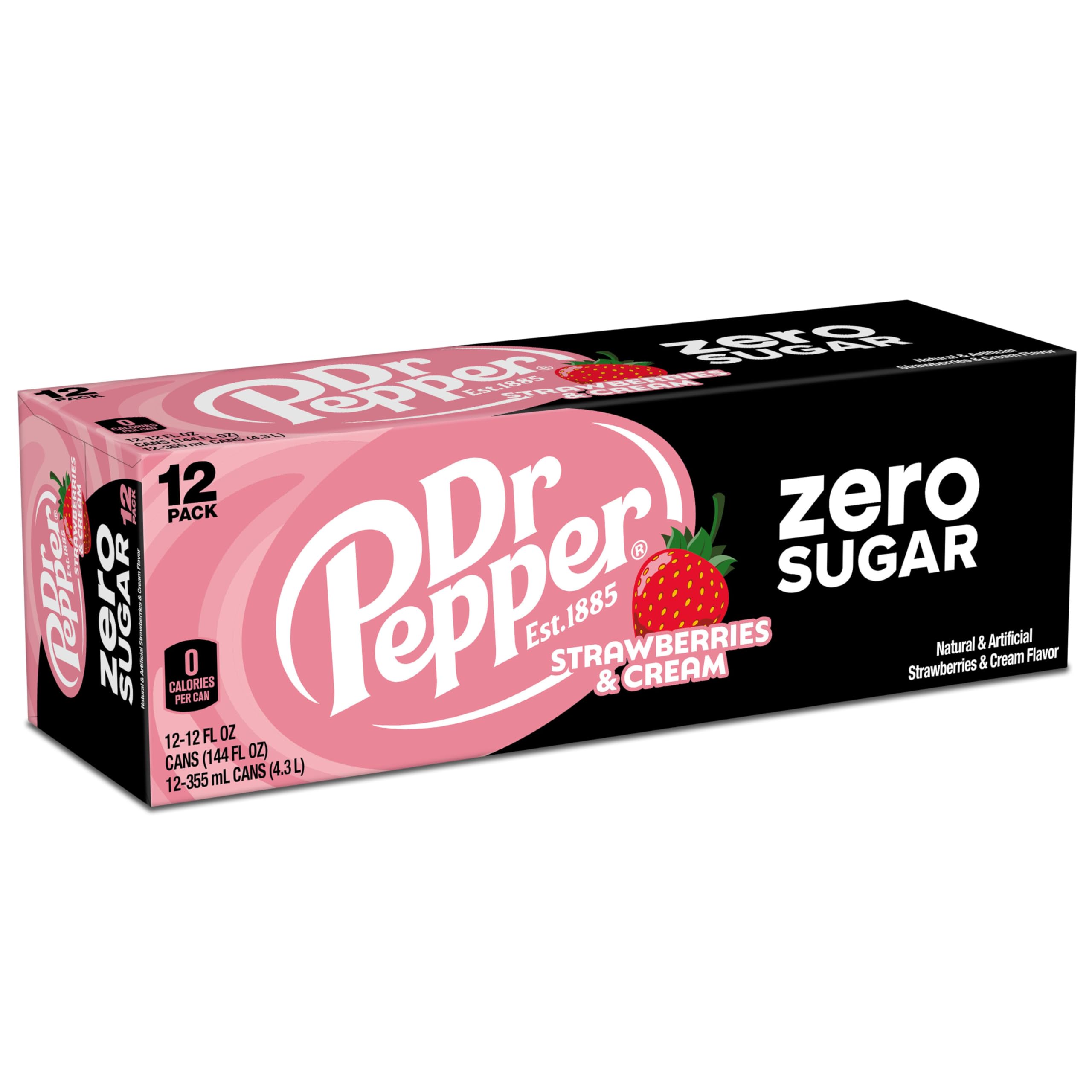 DR PEPPER, 12 fl oz Cans (12 Pack)