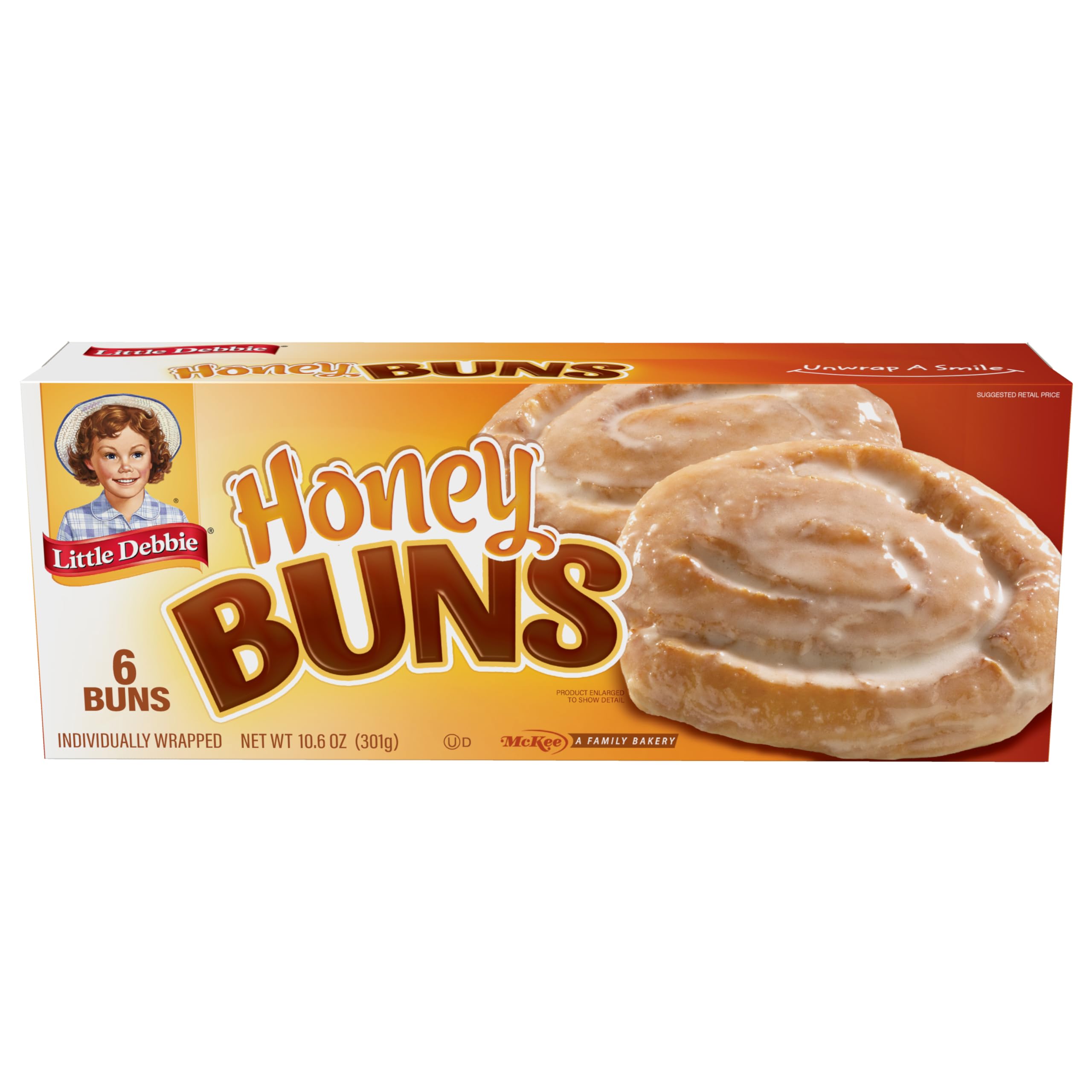 Little Debbie Honey Buns, 10.6 oz (6 ct) Little Debbie