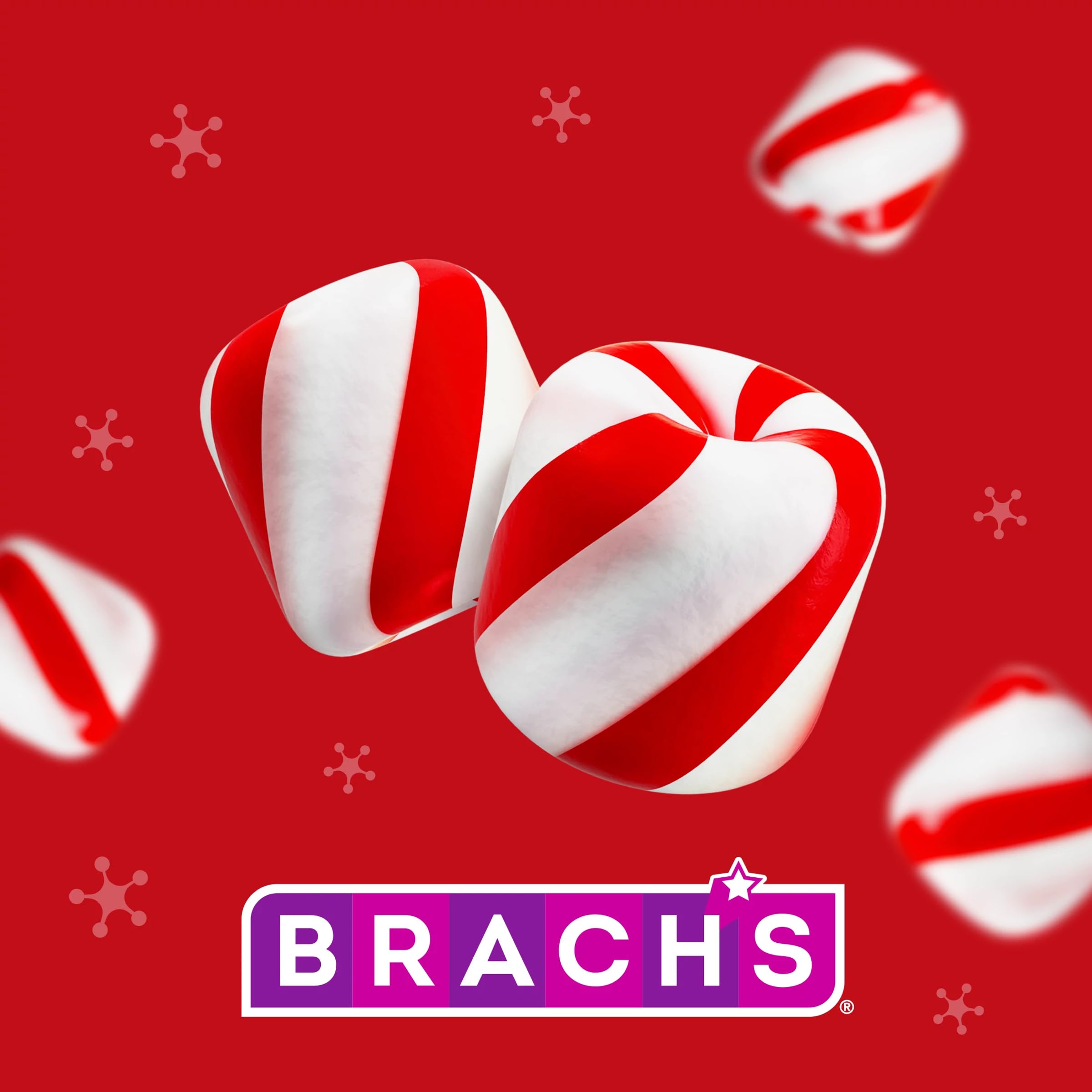 Brach's Sweet Stripes Soft Peppermint, 160 Ct Brach's