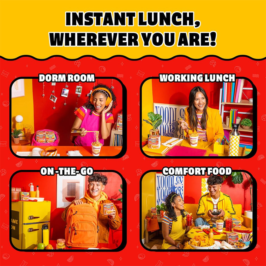 Maruchan Instant Lunch Ramen Noodles, 2.25 oz (Pack of 12)