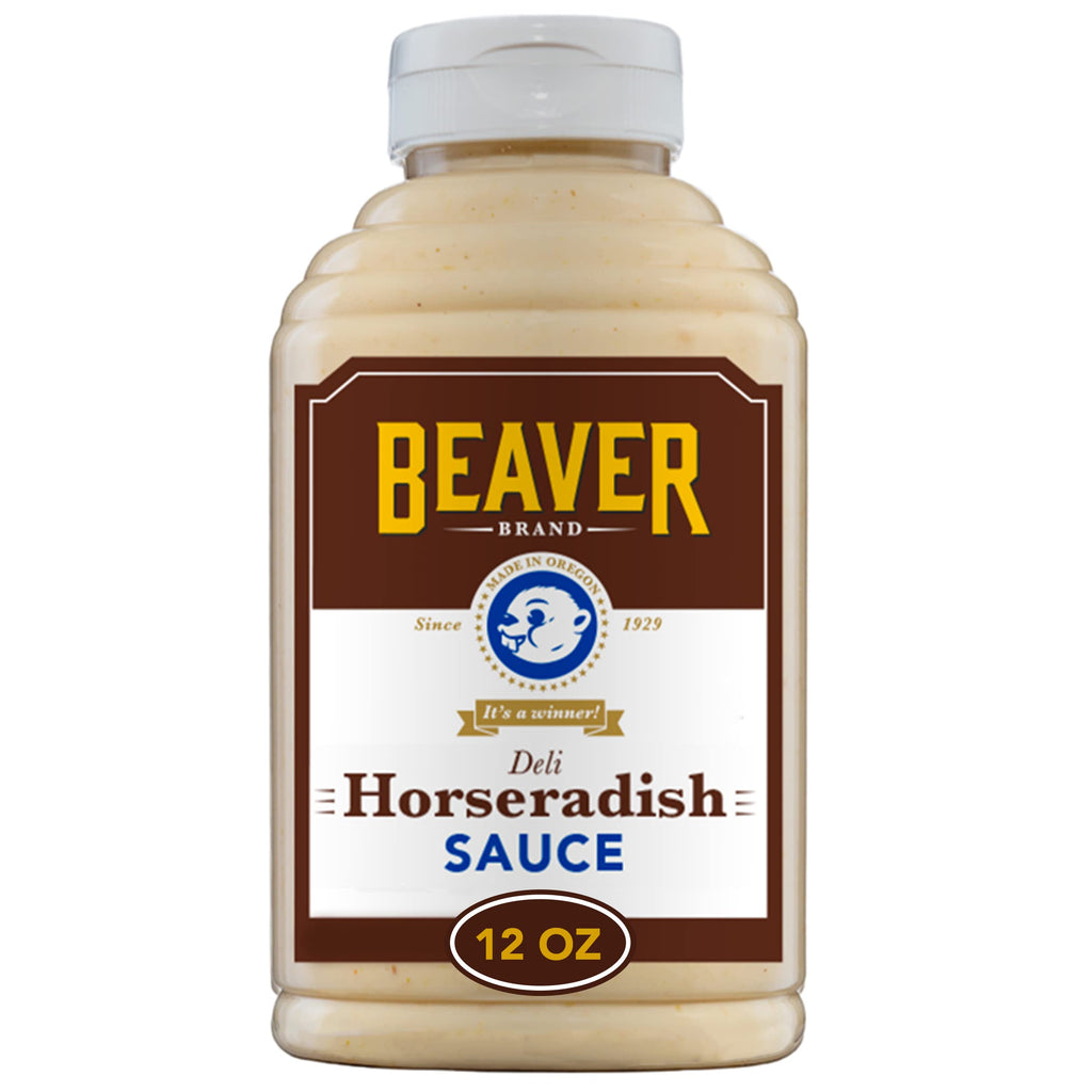 Beaver Deli Horseradish Sauce, 12 oz Beaver