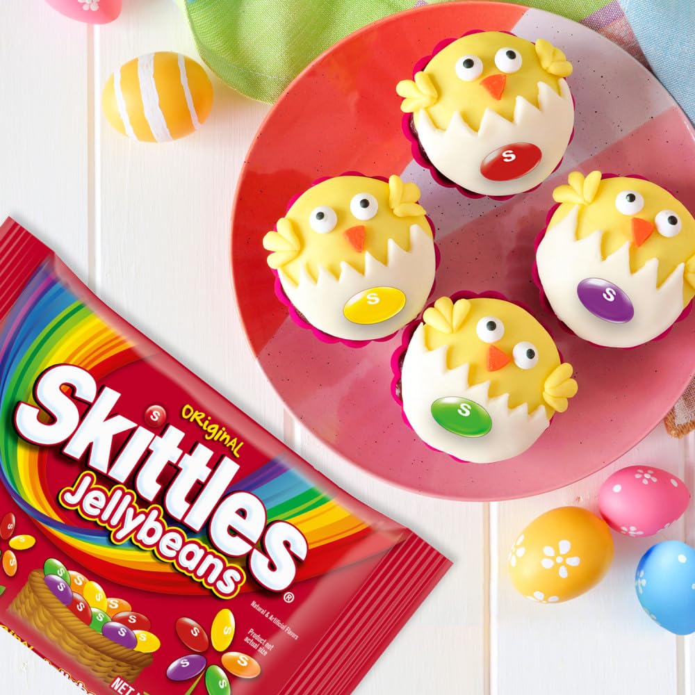Skittles Original Jelly Beans Easter Candy, 10 oz Skittles