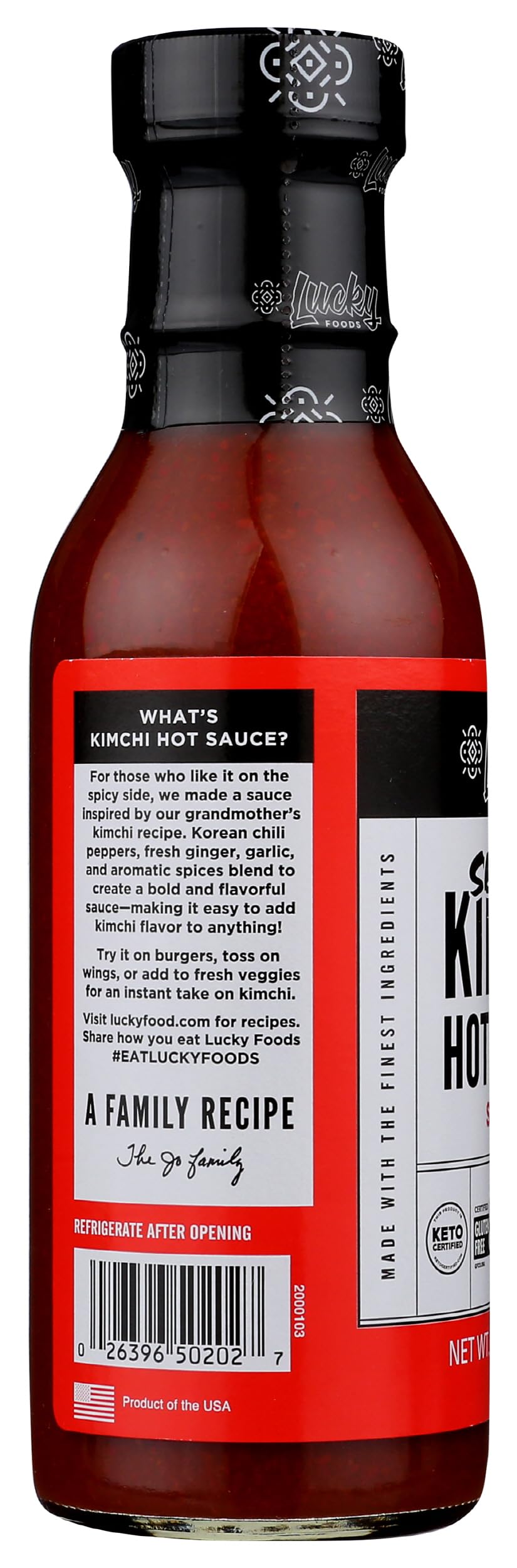 Lucky Seoul Kimchi Hot Sauce Lucky