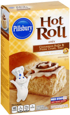 Pillsbury Hot Roll Mix, 16 oz (Pack of 4) Pillsbury