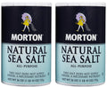 Morton Natural Sea Salt, 1.62 lb (Pack of 2) Morton